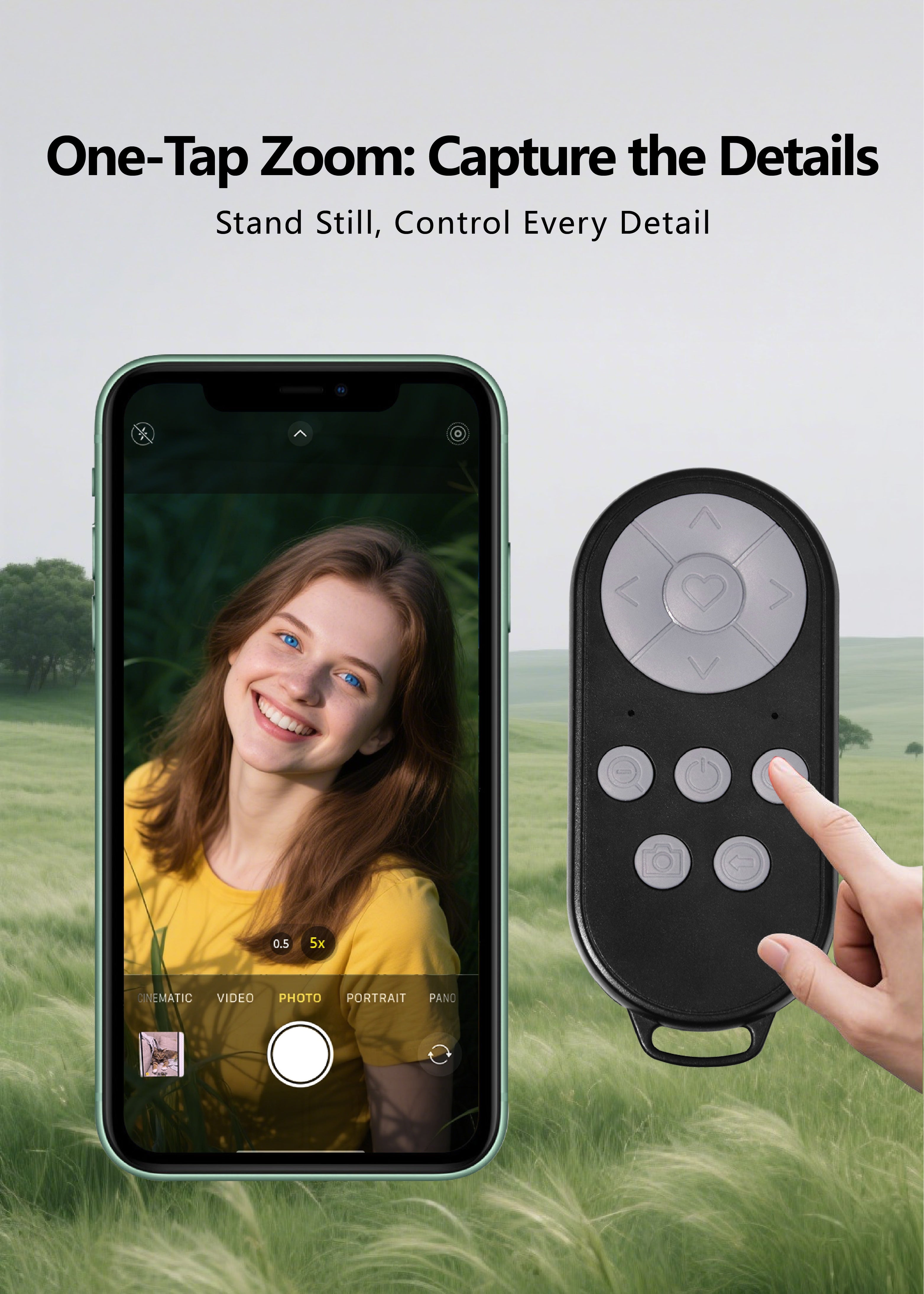 Multi-Function Wireless Bluetooth Remote Controller