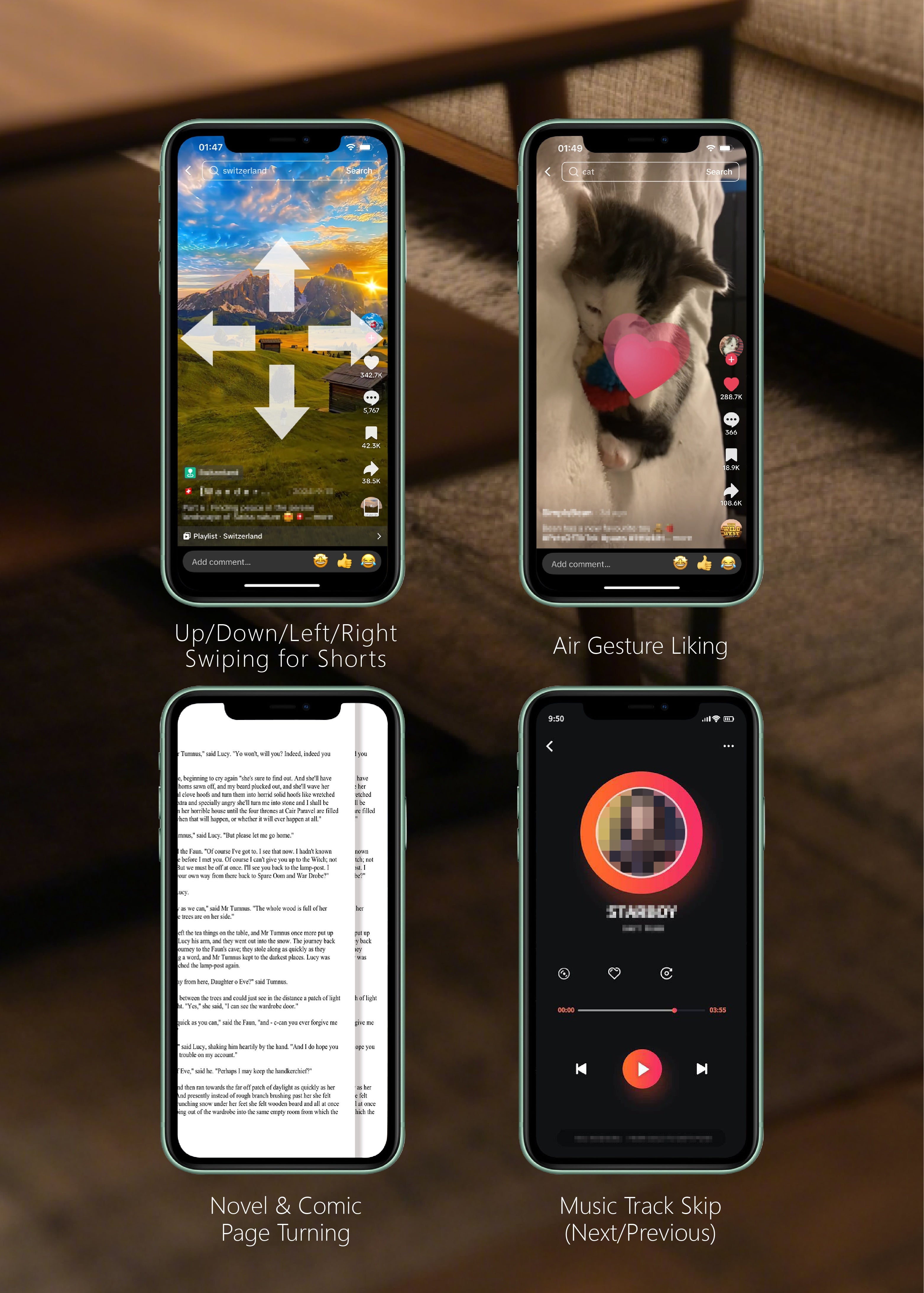 Multi-Function Wireless Bluetooth Remote Controller