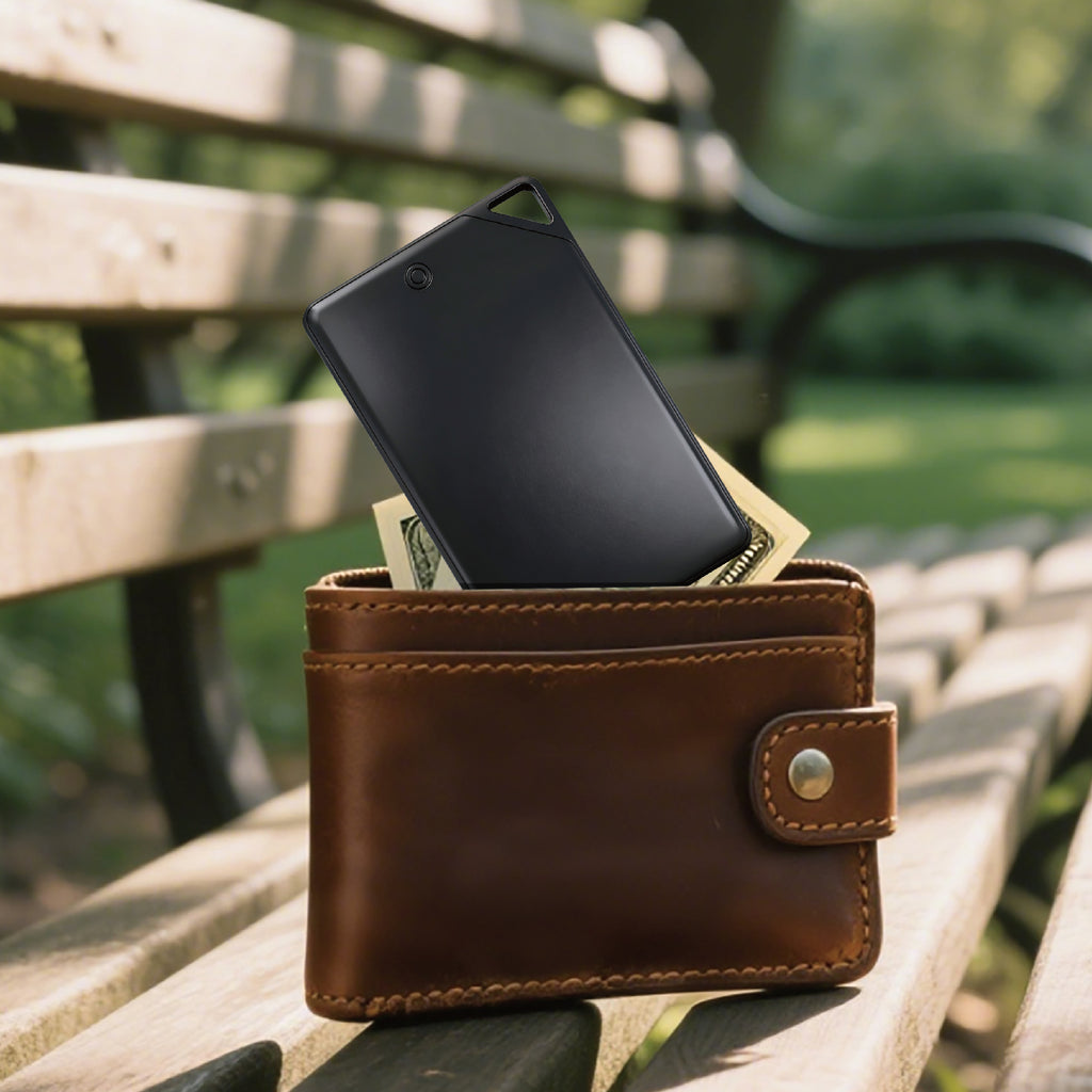 Key Locator, Slim Credit Card Bluetooth Item Finder with Loud Alarm for Wallet, Bag, Passport (25m Range)