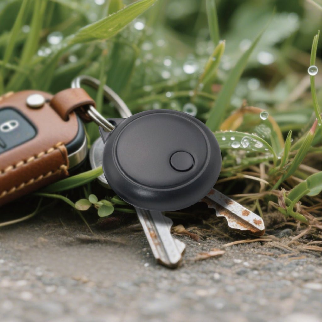 FOONCH Round Smart Finder for Apple Find My Network, Wireless Bluetooth Item Locator for Keys, Wallet, Luggage, Backpack & Electronic Devices