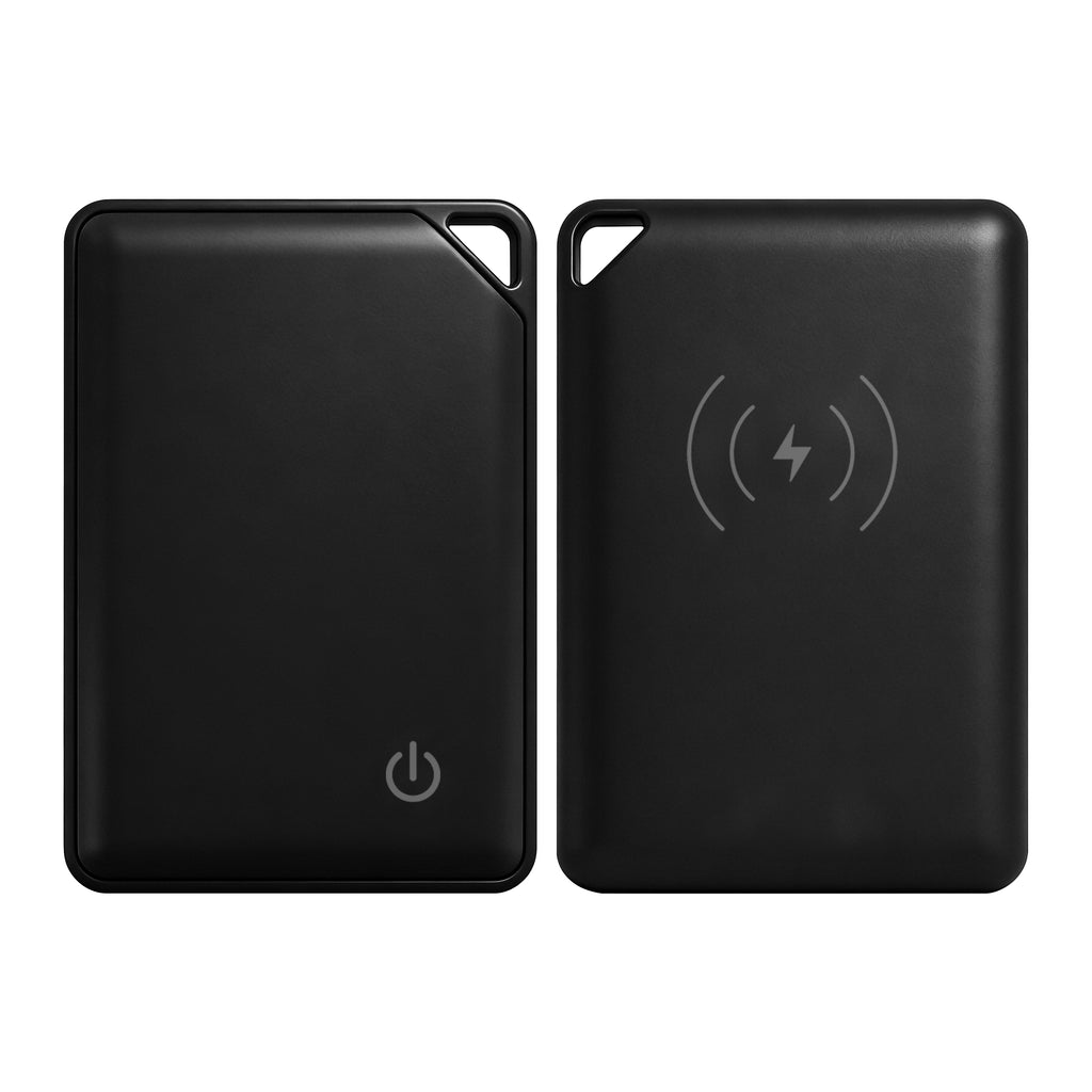 FOONCH Slim Card Smart Finder with Wireless Charging, for Apple Find My Network, Bluetooth Item Locator for Wallet, Keys, Luggage & Electronics
